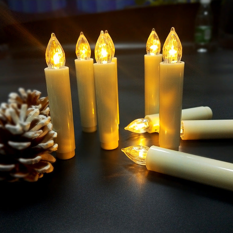 Candle light LED Christmas tree