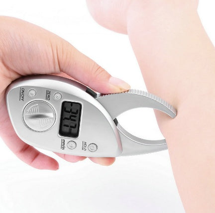 Digital display fat caliper fat clip measuring clip leather fat clamp sebum measuring instrument skin fold thickness meter beauty clip