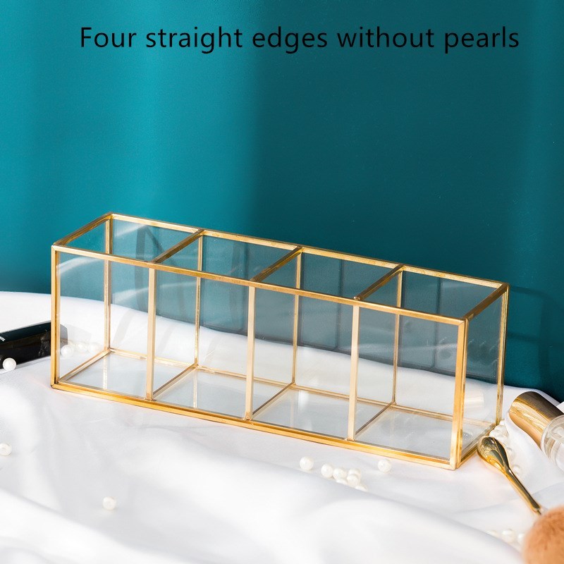 Tube side eyebrow pencil multifunctional storage box