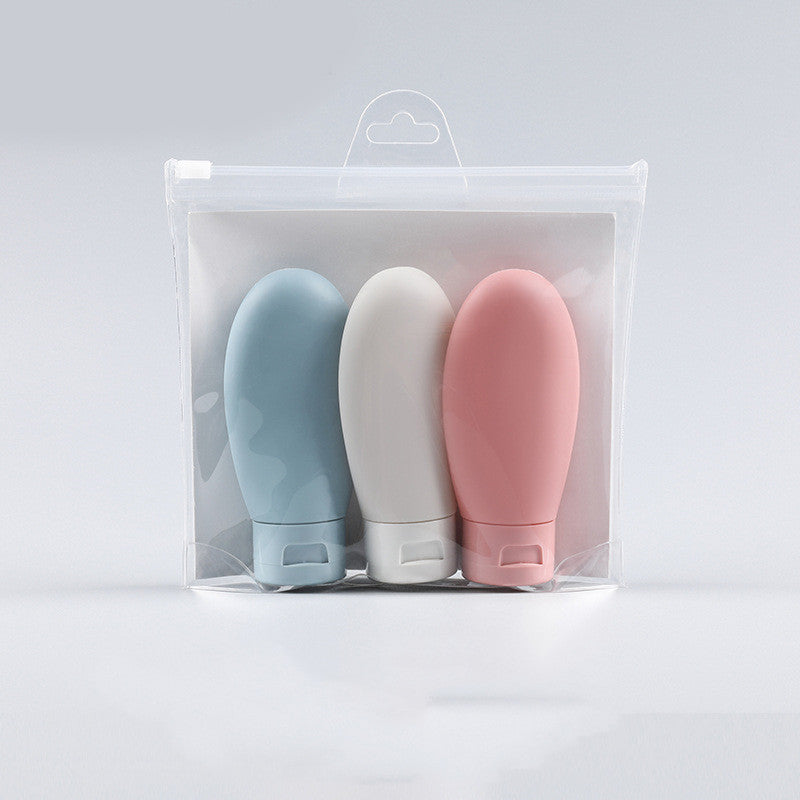 Tube squeeze type cosmetics sub-bottle