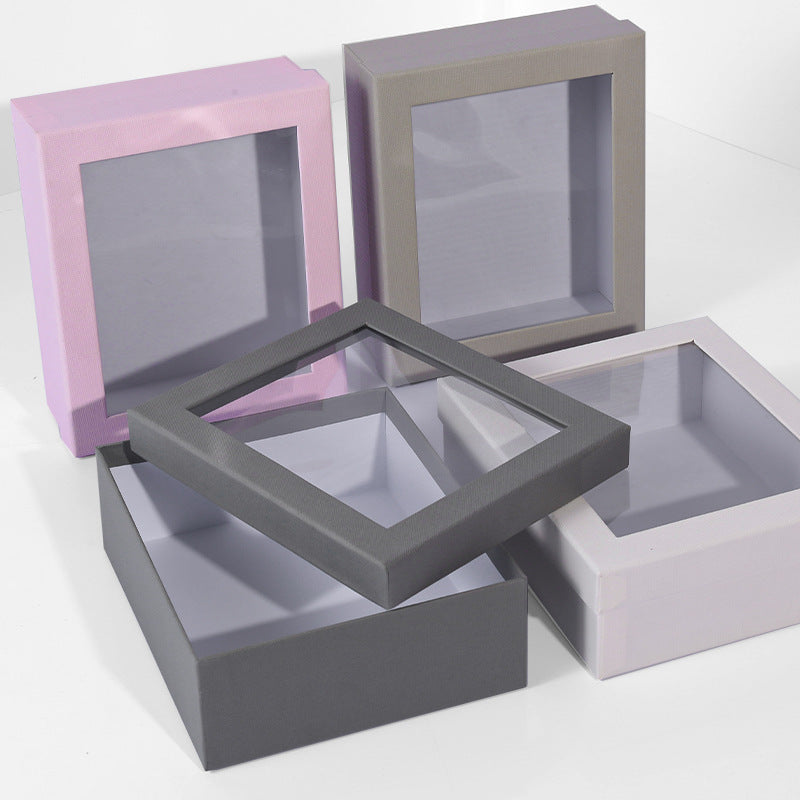 Paper Square Cosmetic Souvenir Gift Box