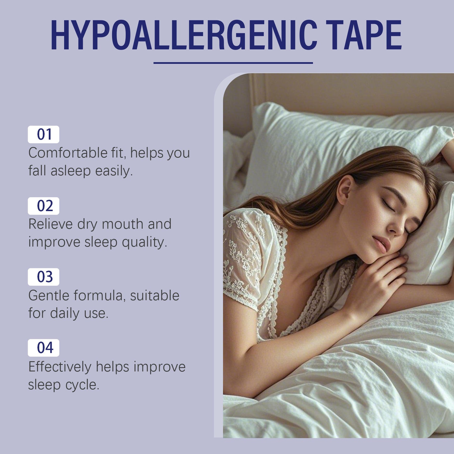 Night Care Stickers For Gentle And Quiet Body Care At Night