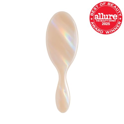 Wet Brush Original Detangler Hair Brush, Cream (Iridescence Icon), Ultra-Soft IntelliFlex Bristles, Detangling Bristles Glide Through Tangles, All Hair Types (Wet & Dry), Women & Men, Limited Edition