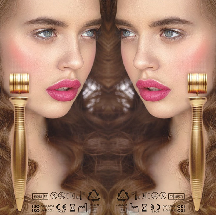 Metal micro needle roller