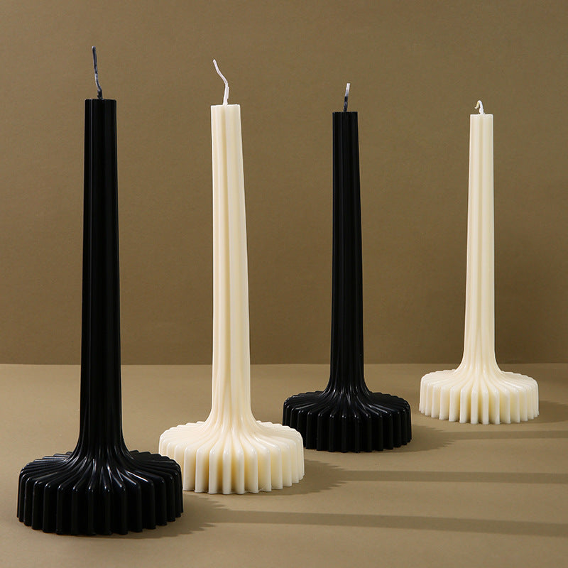 Nordic Style Serrated Aromatherapy Candle