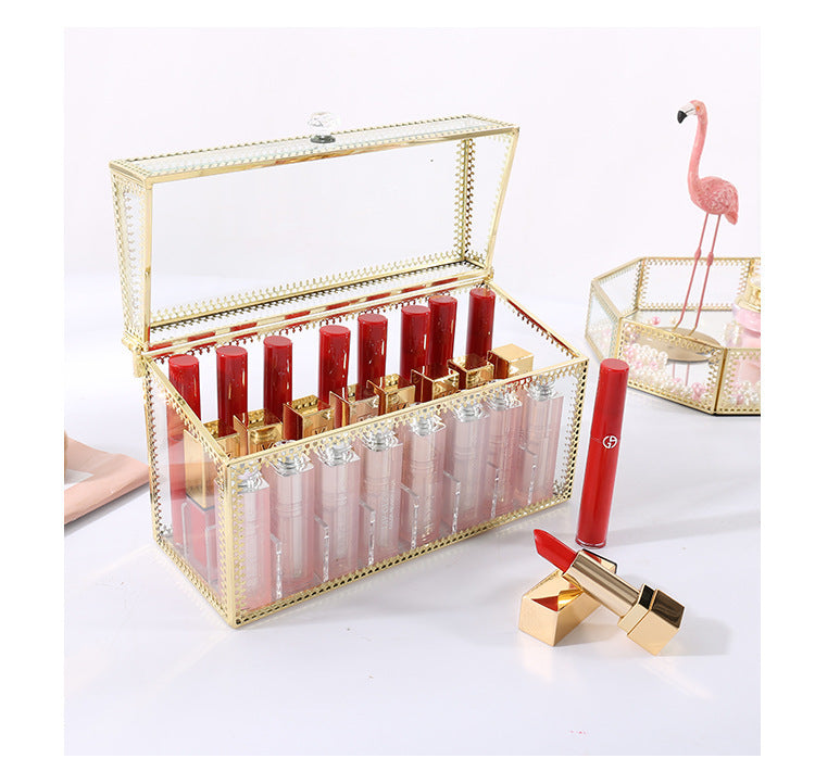 Lipstick cosmetic storage box