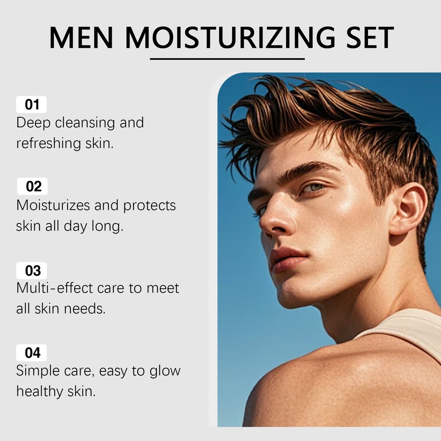 Men's Moisturizing Suit Moisturizing And Soothing