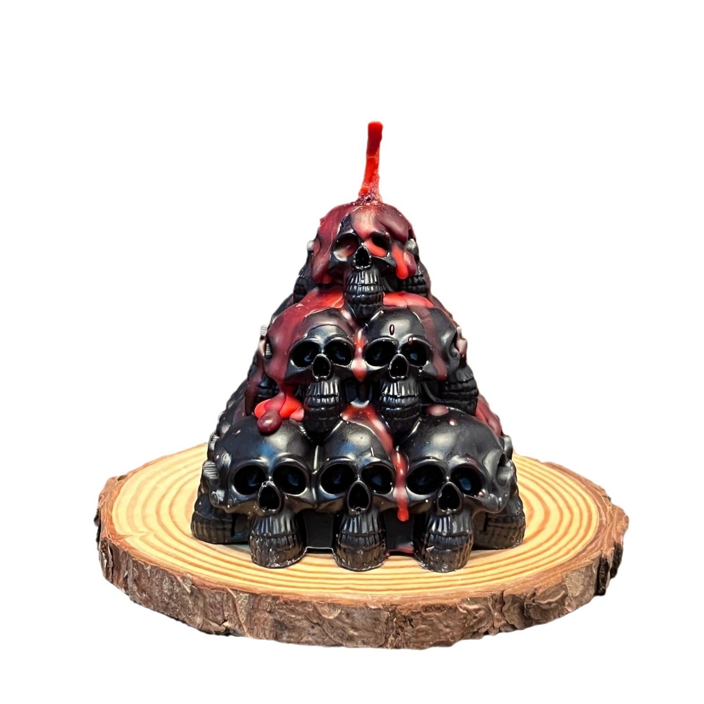 Halloween Candle Party Funny Skull