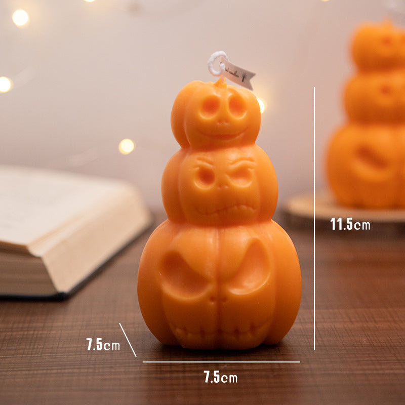 Halloween Pumpkin Aromatherapy Candle Decoration