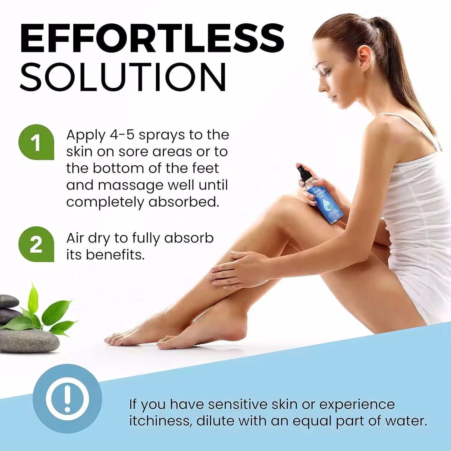 Magnesium Oil Spray Shoulder And Neck Pain Relieving Fatigue Body Care