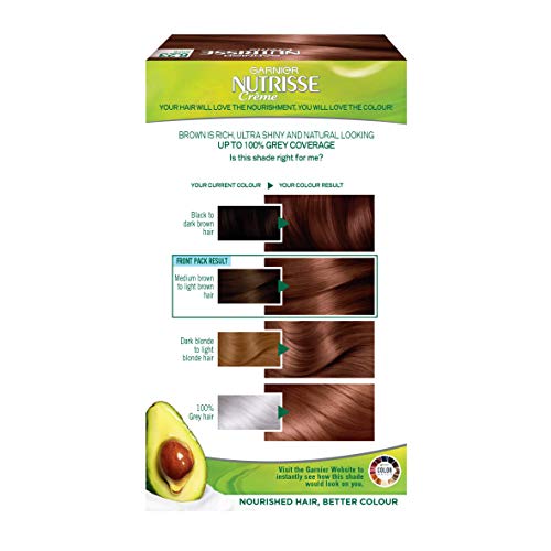Garnier Nutrisse 6.23 Rose Gold Brown Permanent Hair Dye