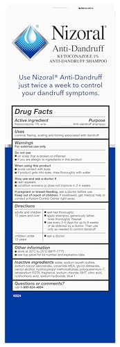 Nizoral 2-in-1 Anti Dandruff Shampoo and Conditioner, 14 Fl Oz, 1% Ketoconazole
