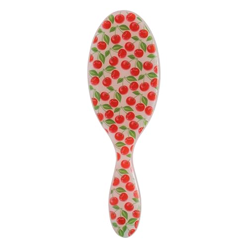 Wet Brush Original Detangler, Cherry (Tutti Fruitti), Ultra-Soft IntelliFlex Bristles Bristles Glide Through Tangles, Detangling Hair Brush, All Hair Types (Wet & Dry), Women & Men, Limited Edition