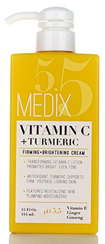 Medix 5.5 Vitamin C Cream and Manuka Honey Cream Set. Medix Vitamin C w/Turmeric Fights Sun Damaged Skin and Crepey Skin. Manuka Honey Lotion w/Collagen Restores Dry Skin. Two 15 Fl Oz