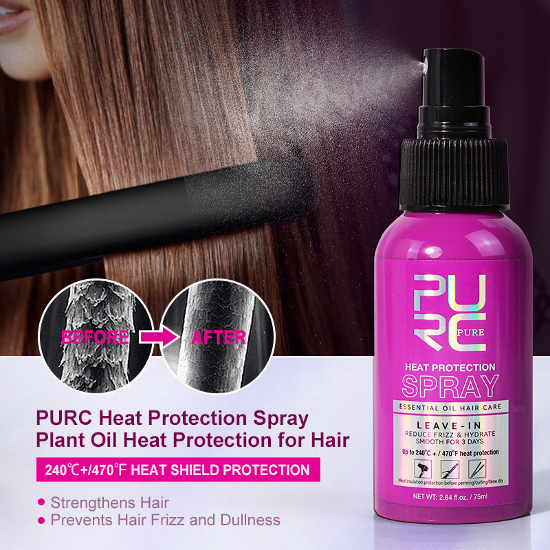 Hot Dye Moisturizing Hair Care Anti-frizz Injury Spray