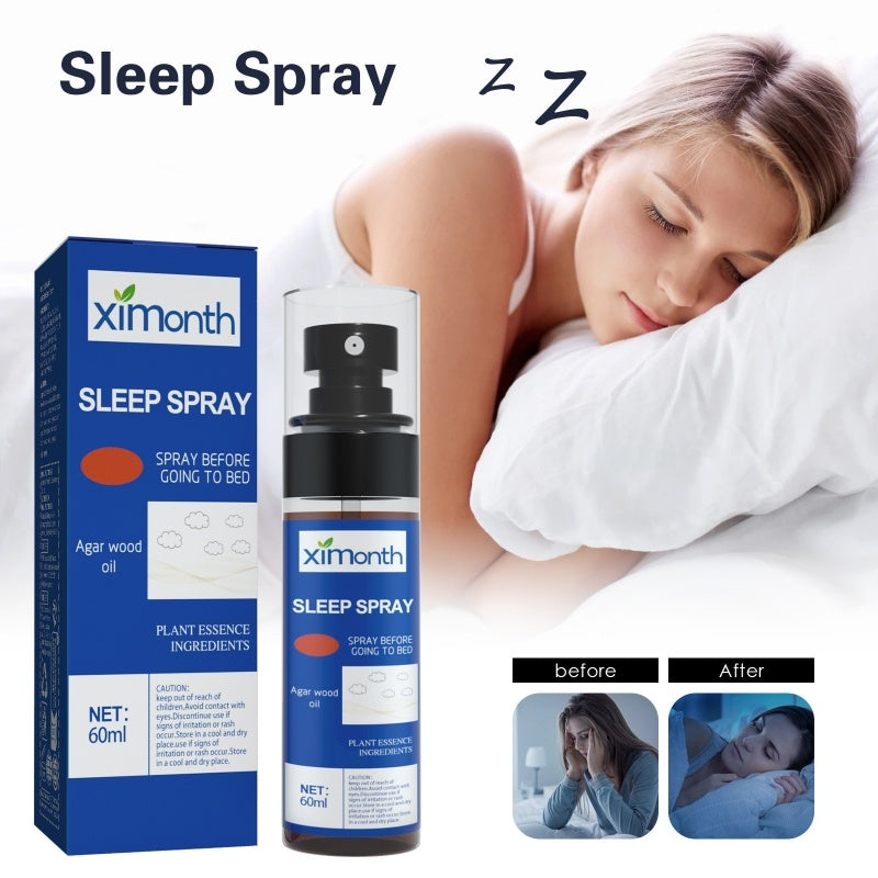 Relieve Body Stress Relax Fall Asleep Aromatherapy Sleep Care Spray