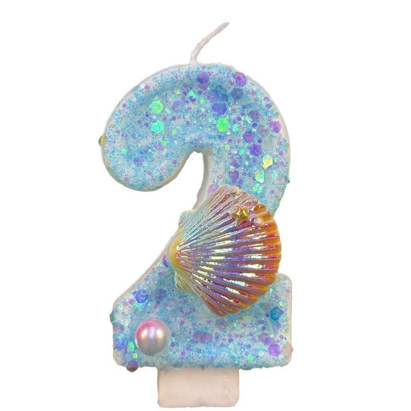 Creative Digital Birthday Cake Candle