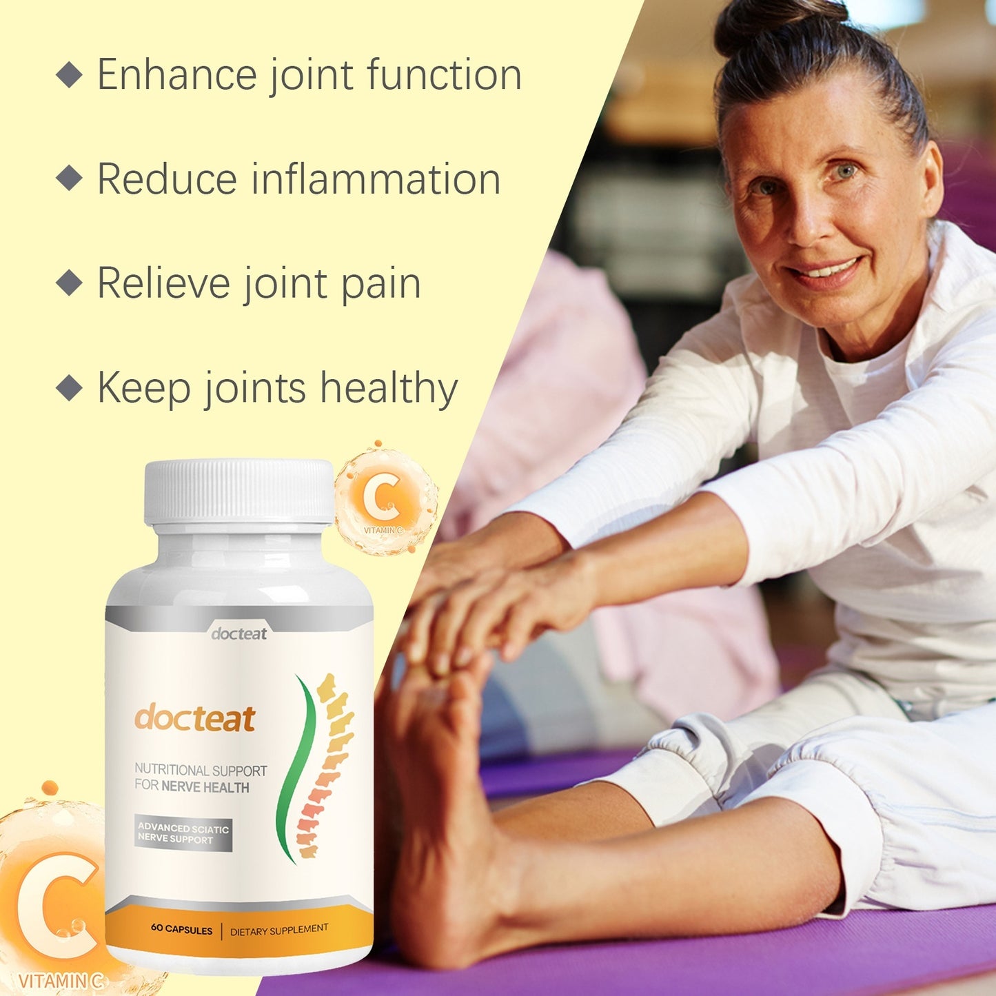 DOCTEAT Body Care Glue Wrap Body Joint Comfort Massage