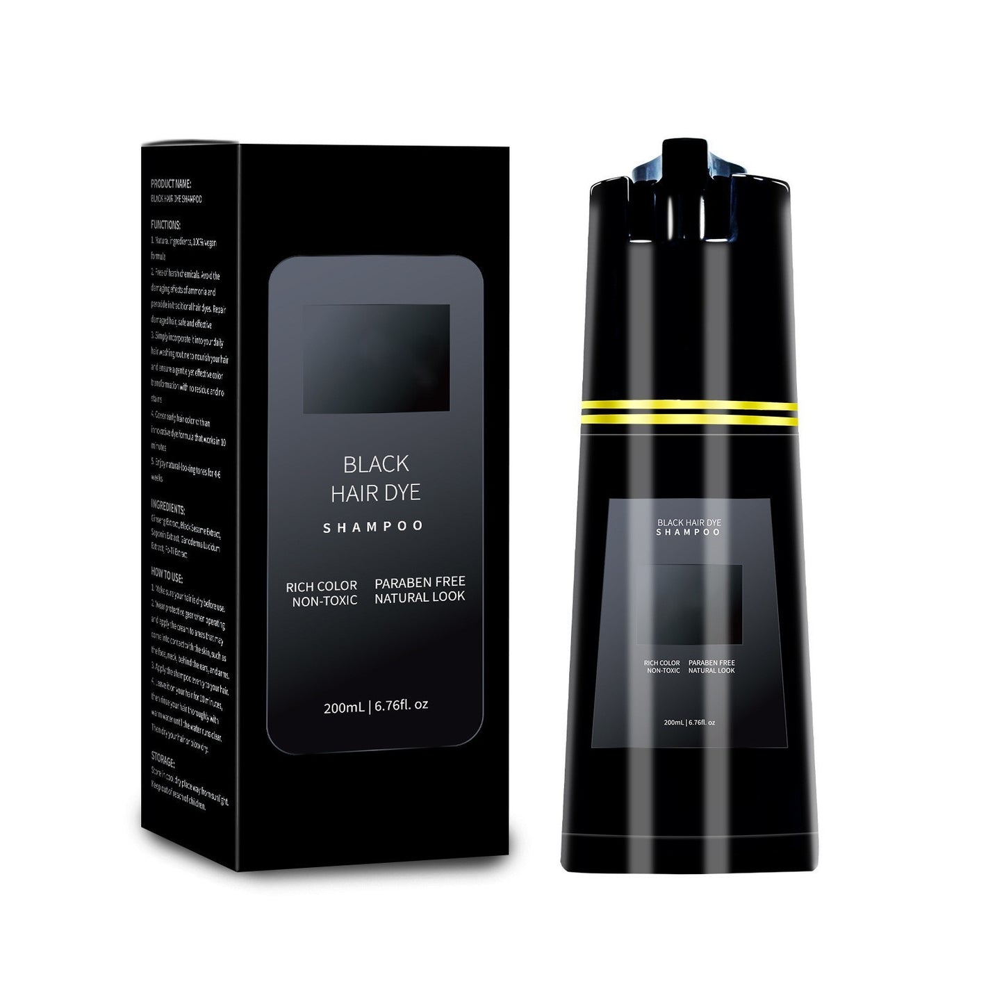 Fast Color Control Oil Hair Care Color Shampoo Fluffy