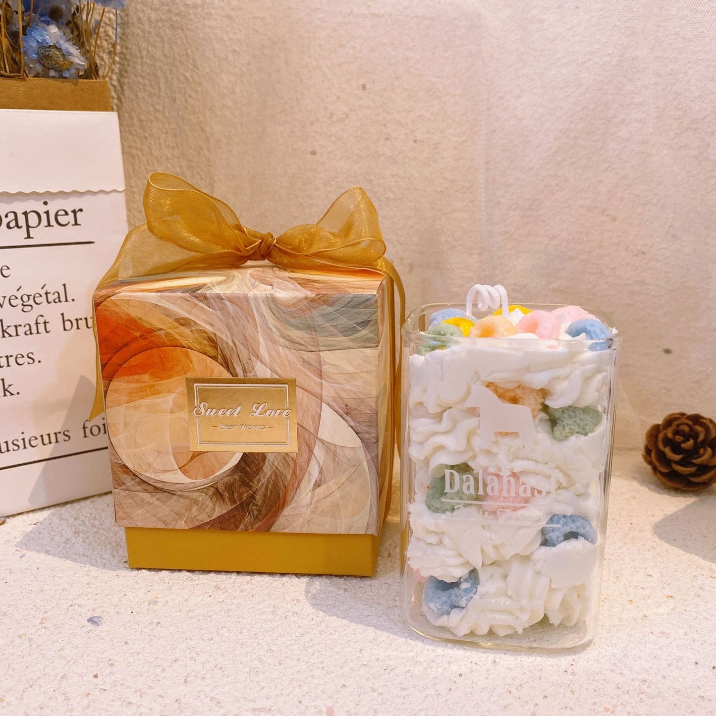 New Fruit Cup Aromatherapy Candle