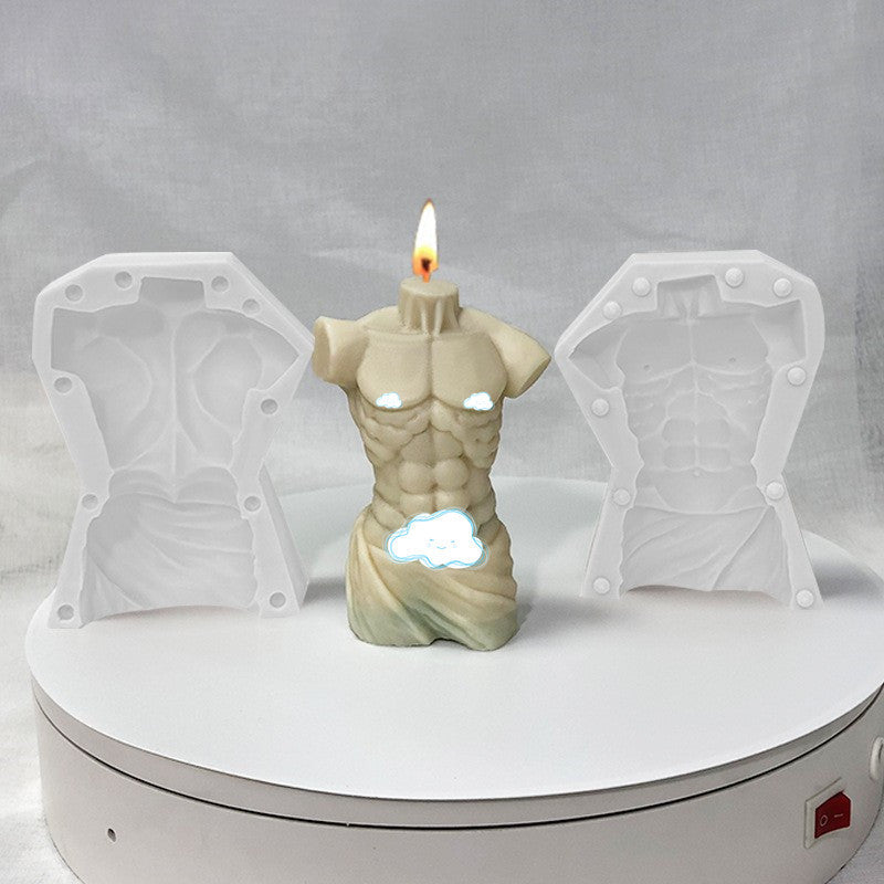 Muscle Male Candle Silicone Mold