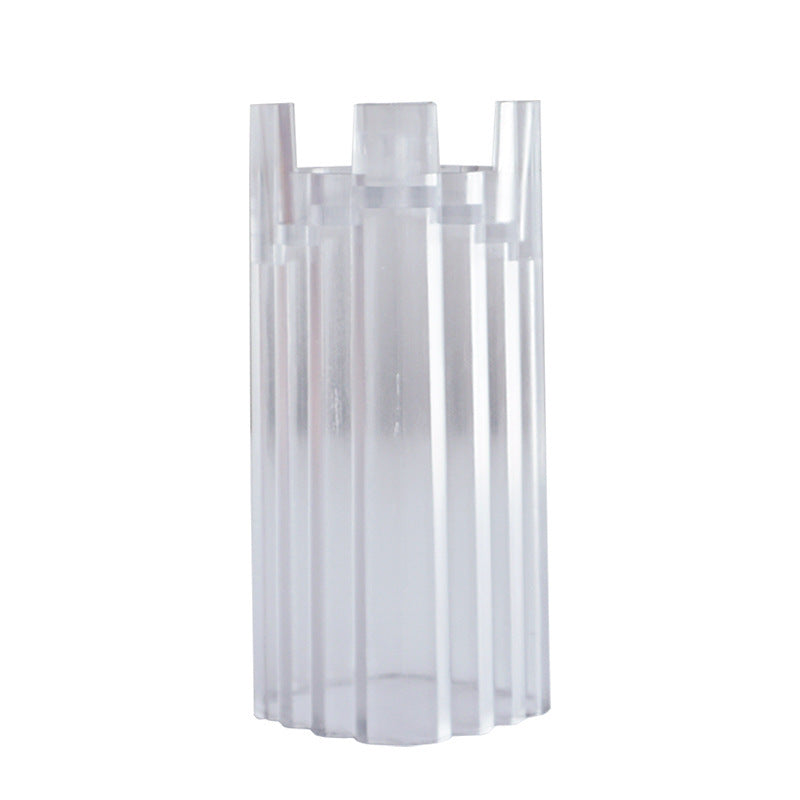 Trapezoidal building block candle mould