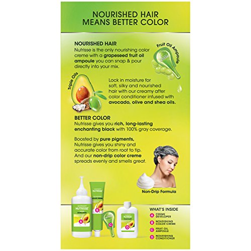 Garnier Hair Color Nutrisse Nourishing Creme, 452 Dark Reddish Brown (Chocolate Cherry) Permanent Hair Dye, 3 Count (Packaging May Vary)