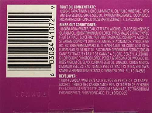 Garnier Nutrisse Ultra Color Nourishing Permanent Hair Color Cream, BR2 Dark Intense Burgundy (1 Kit) Red Hair Dye (Packaging May Vary), 1 Count