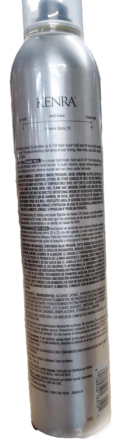 Kenra Professional Volume Spray Hair Spray #25, 2 ct.