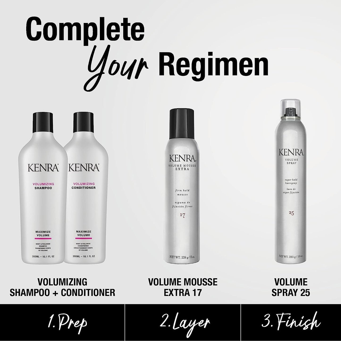 Kenra Professional Volume Spray Hair Spray #25, 2 ct.