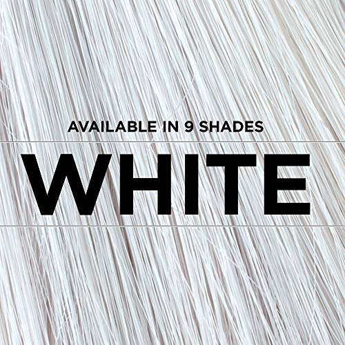 Toppik Hair Building Fibers, White, 55g Fill In Fine or Thinning Hair, Instantly Thicker, Fuller Looking, 9 Shades for Men & Women, Keratin Protein Formula