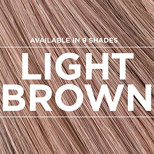 Toppik Hair Building Fibers, Light Brown, 55g Fill In Fine or Thinning Hair, Instantly Thicker, Fuller Looking, 9 Shades for Men & Women, Keratin Protein Formula
