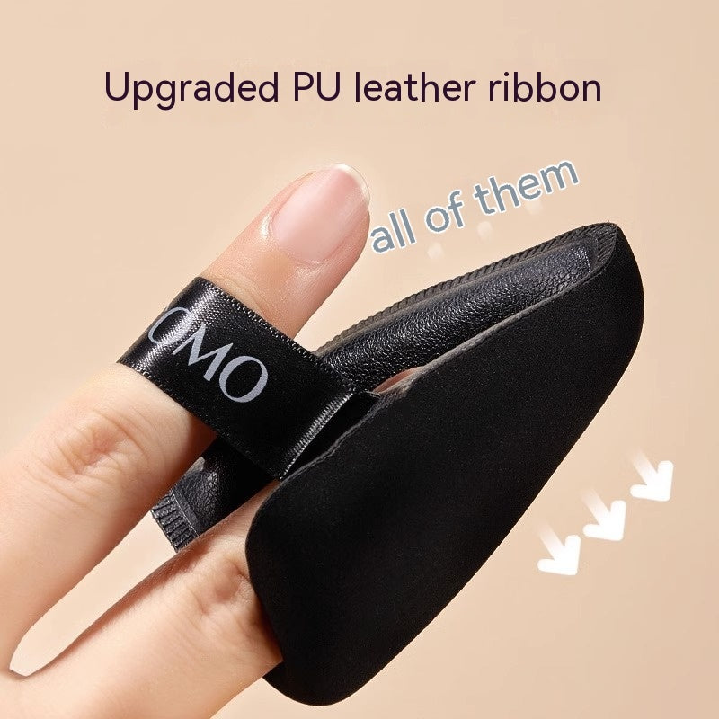 Black Pineapple Puff Liquid Foundation Dedicated Non-edible Powder Wet And Dry Sponge Makeup Super Soft Cushion With Box