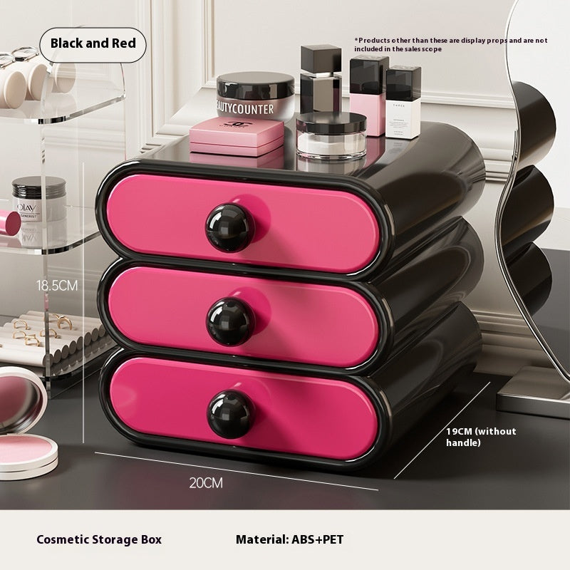 Cosmetics Household Dressing Table Storage Cabinet