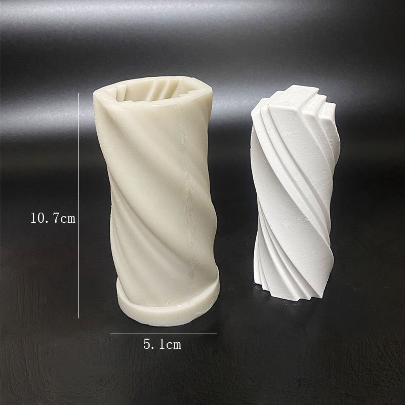 New Spiral Column Candle Mould