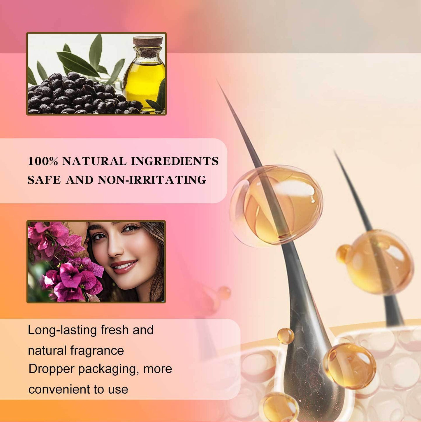 New Packaging Shuo Woxin Batana Hair Care Essential Oil 30ml Moisturizing Repair Strong And Tough Anti-loss Dense Hair