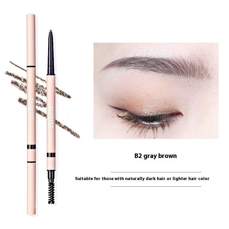 Double Head Extremely Thin Eyebrow Pencil