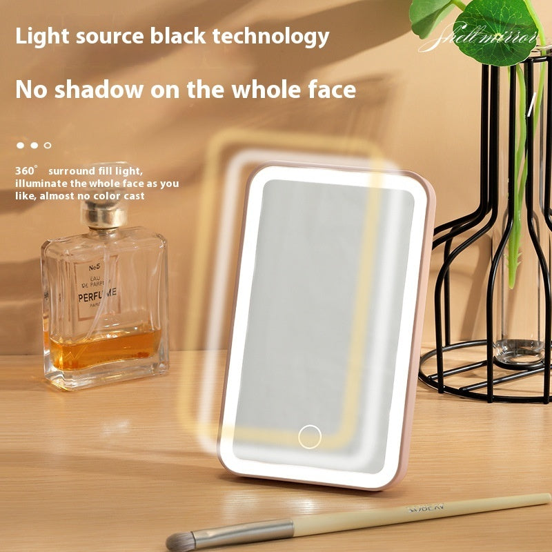 Car Portable Cosmetic Mirror LDE Makeup Mirror