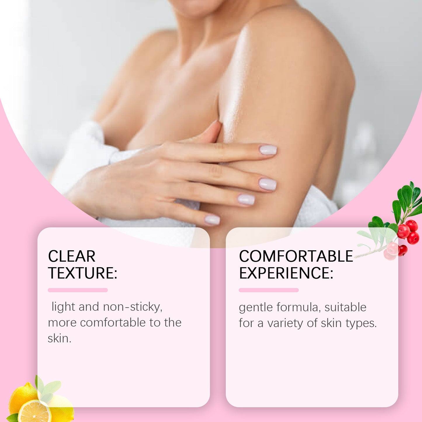 Softening Skin Gentle Exfoliating Cleansing Pores Body Care Gel