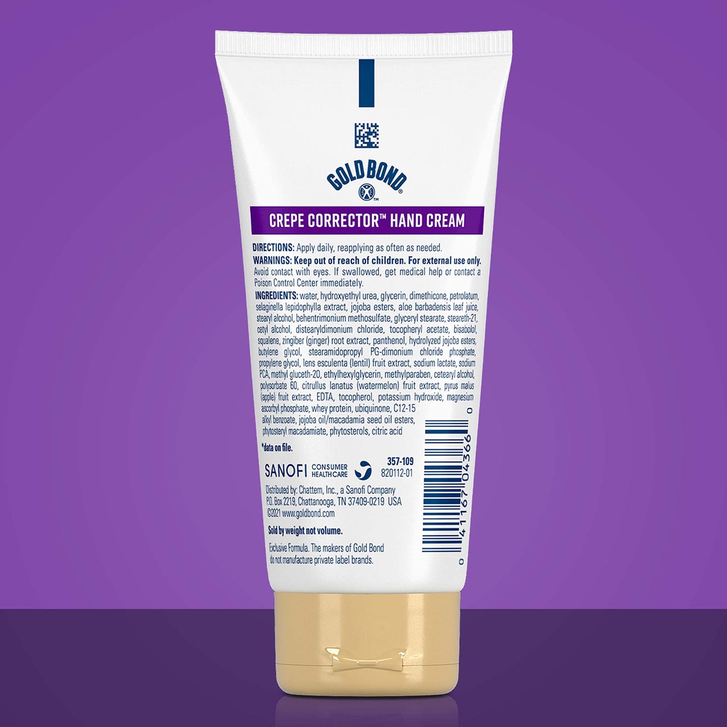 Gold Bond Age Renew 14 oz Crepe Corrector Body Lotion & 3 oz Hand Cream Bundle, Replenishing & Smoothing Formulas