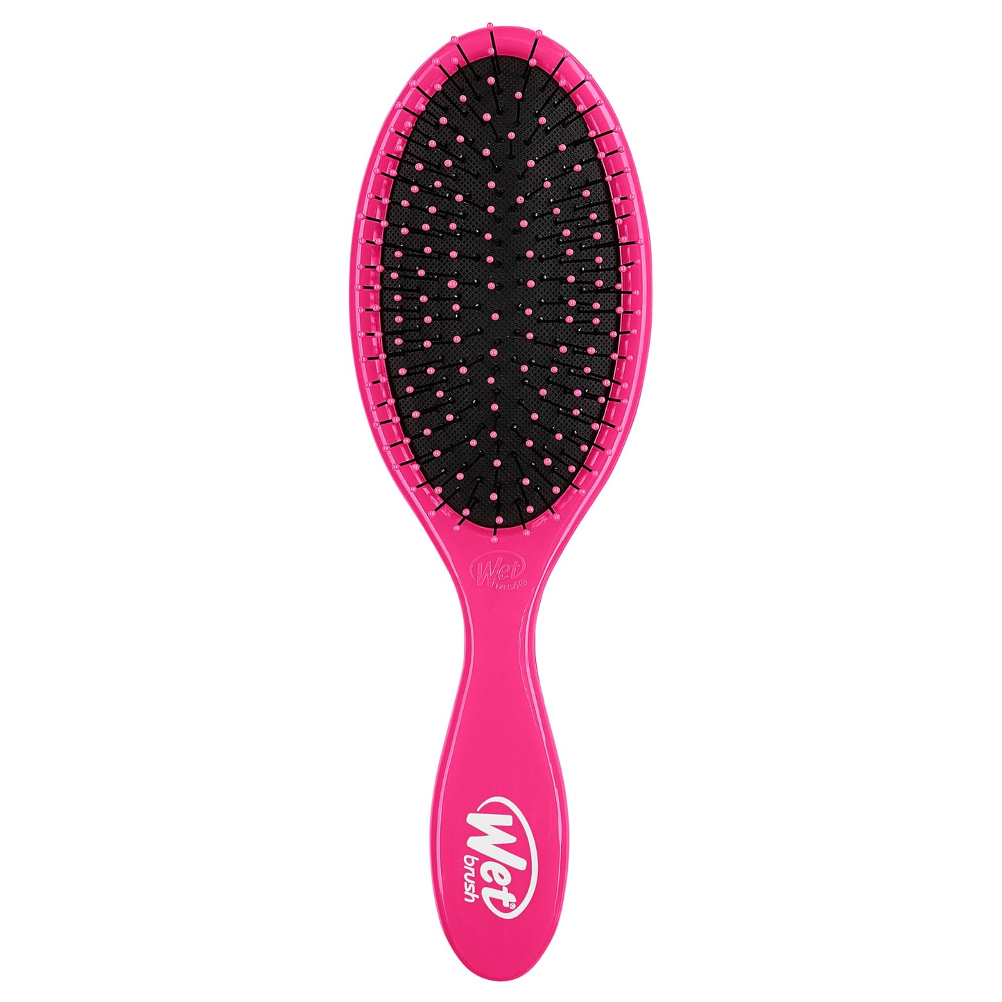 Wet Brush Detangling Brush, Original Detangler Brush (Pink) - Wet & Dry Tangle-Free Hair Brush for Women & Men - No Tangle Soft & Flexible Bristles for Straight, Curly, & Thick Hair