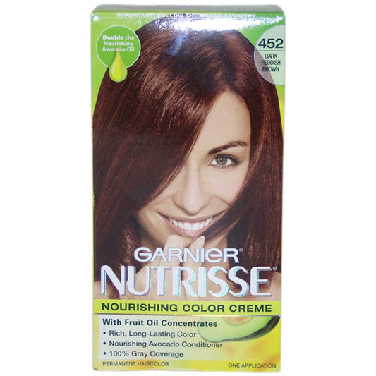 Garnier Nutrisse Nourishing #452 Dark Reddish Brown Color Creme