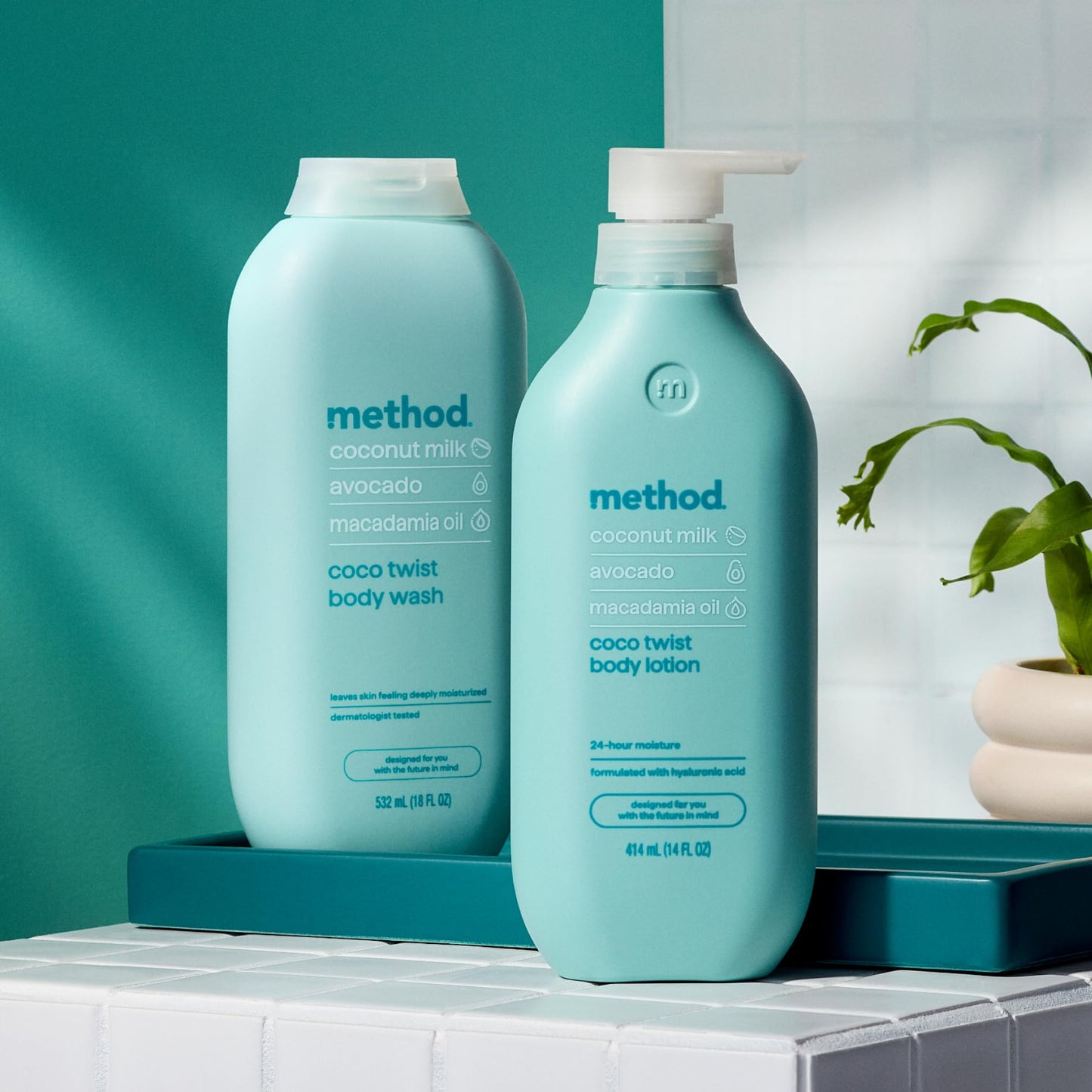 Method Body Wash, Coco Twist, Coconut Milk + Avocado + Macadamia notes, 18oz