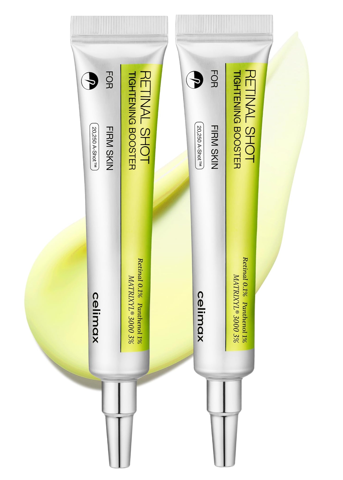 celimax The Vita A Retinal Shot Tightening Booster Duo Set 15mlx2 | with Retinal 0.1%, Matryxyl 3%, Pore Minimizer, Wrinkles & Fine Lines, Firmer Skin