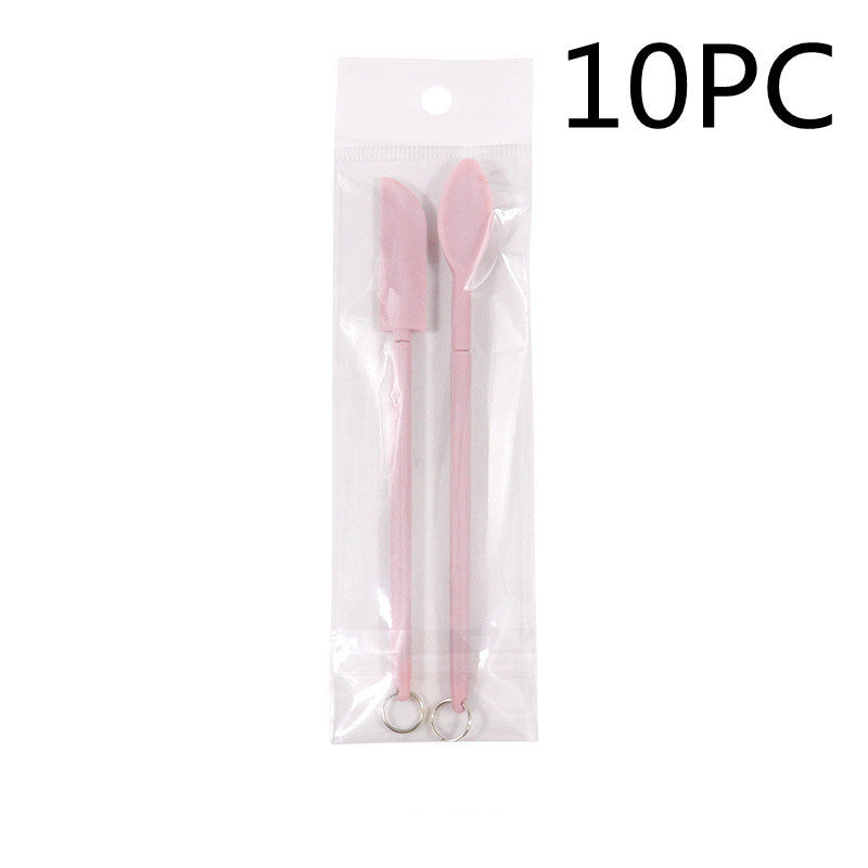 Cosmetic Silicone Spatula Mini Retractable Extended