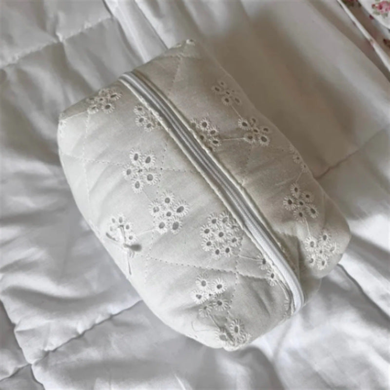 Lace Cosmetics Storage Bag Cotton Travel