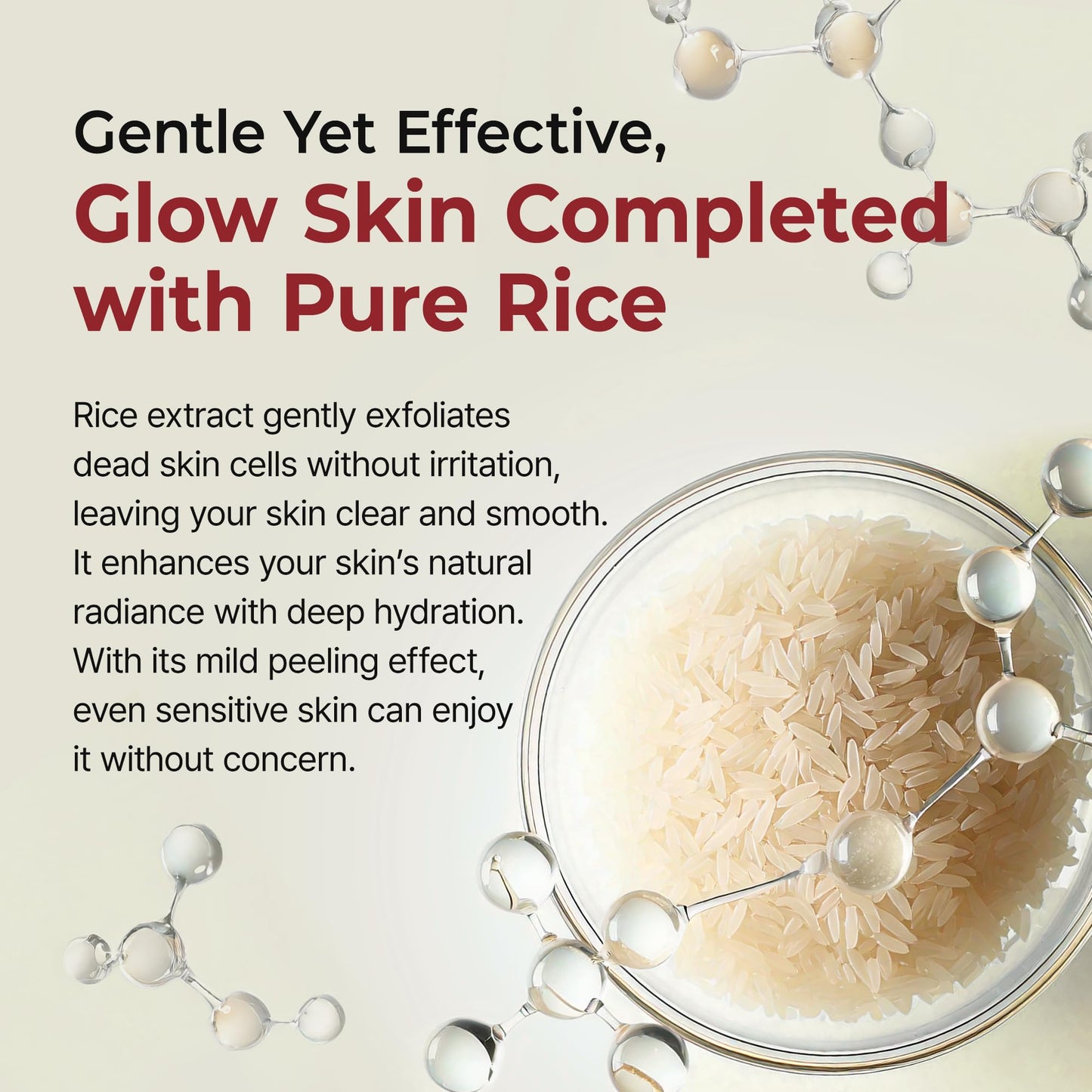 Dr.Melaxin Peel Shot Glow White Rice Peeling Ampoule, Soft Exfoliating Face and Body Scrub Dead Skin Cells Remover for All Skin Types korean skin care 80ml