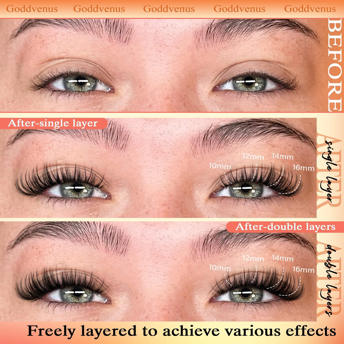 Wispy Lash Clusters Lashes Cluster Eyelash Extensions Natural Individual Lashes Fluffy Lash Extension Soft Cotton Band Eyelashes Clusters Fairy D Curl Lash Cluster For DIY Eyelash Extension