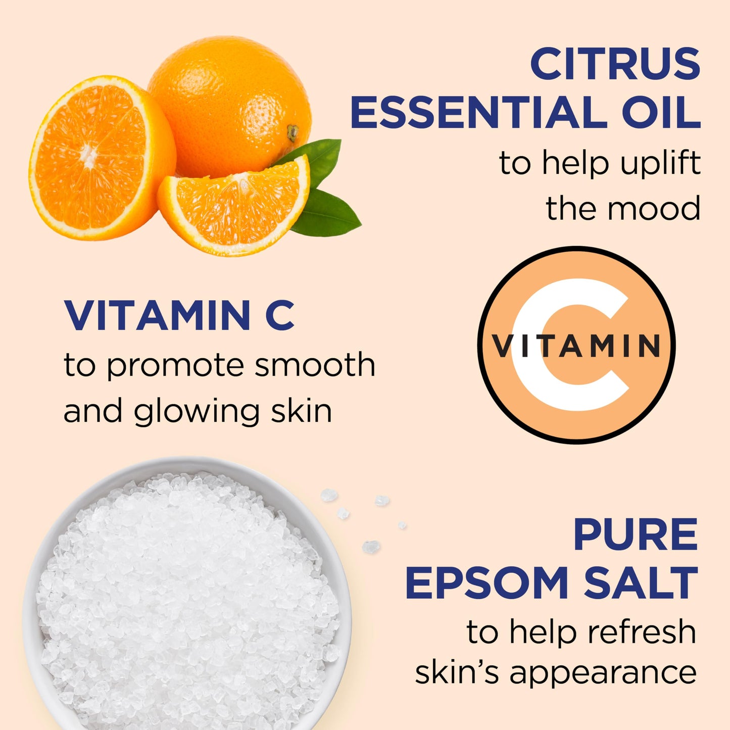Dr Teal's Glow & Radiance with Vitamin C & Citrus Essential Oils Body Wash 24oz Pack of 2