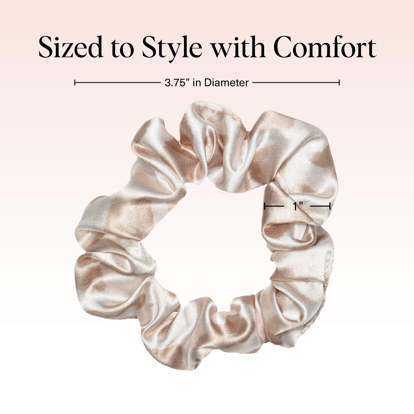 Kitsch Satin Scrunchies for Women - Softer Than Silk Scrunchies | Hair Ties No Damage for Frizz-Free Sleep | Perfect for Day or Night Hair Accessories - Assorted, 5pcs